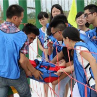 石家庄团建 拓展项目穿越生死电网