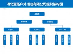 秦皇岛拓展团建公司组织架构图示例